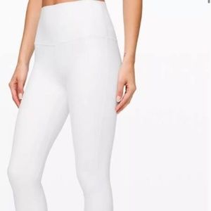 Lululemon White Align 25”